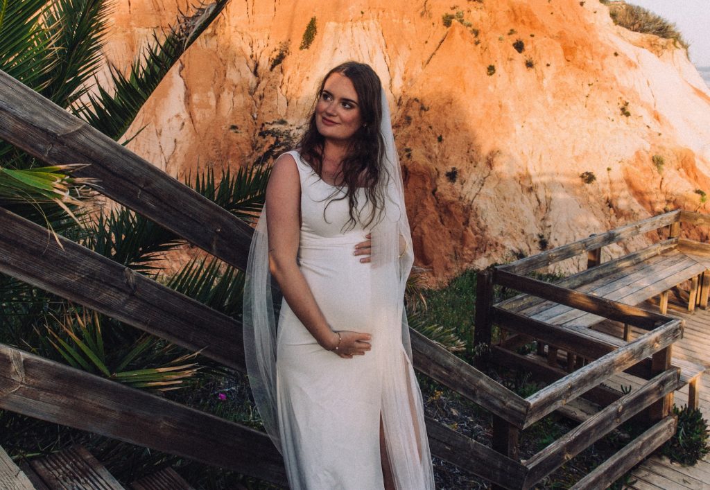 brautkleid schwanger shooting portugal marisa 1